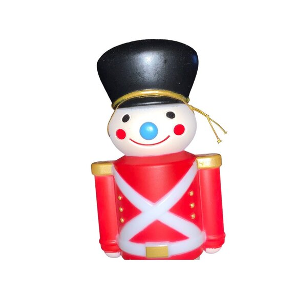 Soldier Blow Mold 11 Inch with Tags Lighted - Picture 5 of 15